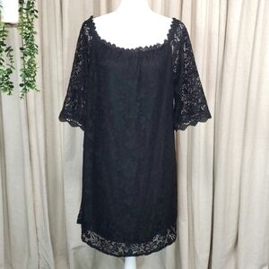 NWT Size XL Black Lace Dress